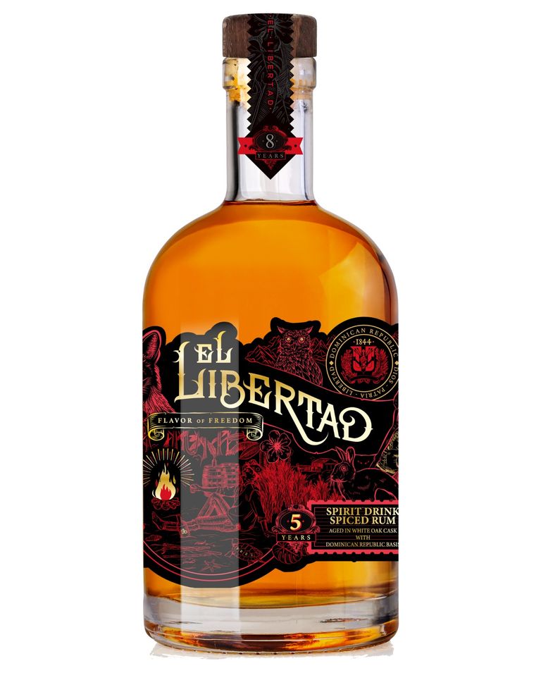 el libertad, freedom, sherry, old, white oak, chene, fut, green, rhum, rum, best, meilleur, acheter, rare, vert, bizzar, france, dominicain, pas cher, secret arts of spirits, dark, oak, old, 5 years, 5 ans, belle, etiquette, darkness